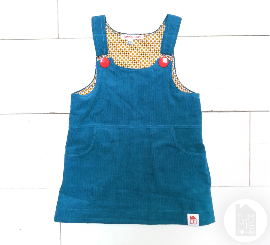Baby rib jumper dress | Tummietown #sew